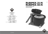 Rubi RUBIMIX-50-N 220V-60Hz mortar mixer de handleiding