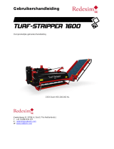 Redexim Turf-Stripper 1600 de handleiding