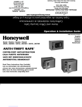 Honeywell 2073 - Shelf Safe, 0.62 Cubic Foot Operations & Installation Manual