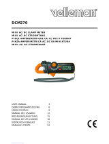 Velleman DCM269 Handleiding