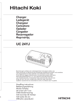 Hitachi Koki UC 24Yjuc24yj Handling Instructions Manual