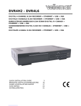 Velleman DVR4H2 Quick Installation Manual
