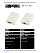 Konig Electronic CMP-HOMEPL1000 Handleiding