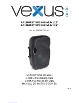Vexus Audio AP1500ABT Handleiding