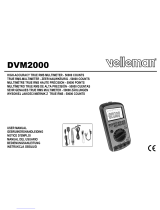 Velleman DVM2000 Handleiding