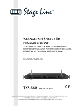 Stageline TXS-860 Handleiding
