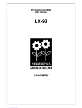 Nieuwkoop LX-93 Handleiding