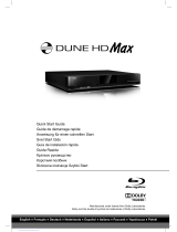 Dune HD HD MAX Handleiding