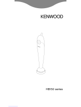 Kenwood HB150 series Handleiding