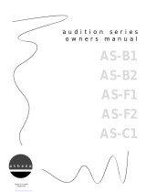 Athena Technologies Athena Audition Series AS-C1 Handleiding