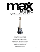 MaxMusic GigKit Bass Guitar Pack de handleiding