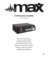MaxMusic AV340 de handleiding