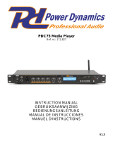 Power Dynamics PDC-75 de handleiding