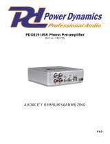 Power Dynamics PDX015 de handleiding