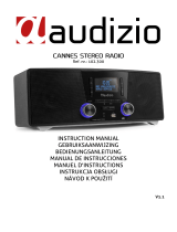 audizio Cannes Stereo Radio de handleiding