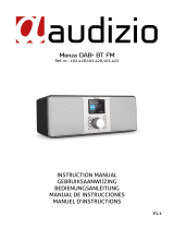 audizio Monza DAB+ Stereo Radio de handleiding