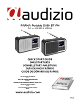 audizio Parma Portable DAB+ Radio Snelstartgids