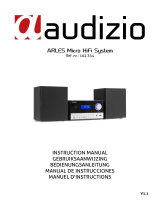 audizio Arles Micro HiFi System DAB+ de handleiding