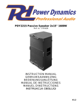 Power Dynamics PDY2215 de handleiding