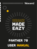 Beamz Panther 70 LED Spot Moving Head  de handleiding