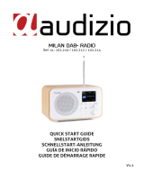 audizio Milan DAB+ Radio Snelstartgids