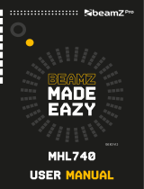 Beamz Pro MHL740 de handleiding