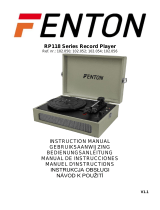 Fenton RP118E de handleiding