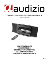 audizio Tours Stereo HiFi System DAB+ Snelstartgids