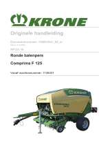 Krone BA Comprima F 125 (RP701-10) Handleiding