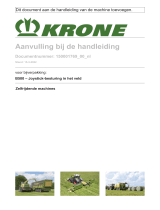 Krone Joystick-besturing in het veld Handleiding