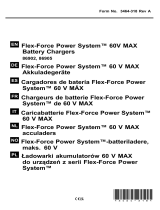 Toro Flex-Force Power System 2 AMP 60V MAX Battery Charger Handleiding