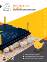Comfort WP-25 Heating Plate for Chicks Gebruikershandleiding