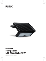FlinQFQC8262 10W Solar LED Floodlight