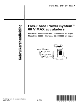 Toro Flex-Force Power System 5.4 AMP 60V MAX Battery Charger Handleiding
