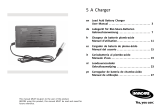 Invacare DTEC013825 5 A Charger Lead Acid Battery Charger Handleiding