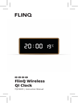 FlinQFQC8269 Wireless QI Clock