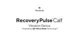 Therabody Recovery Pulse Calf Vibrating Compression Sleeve Handleiding