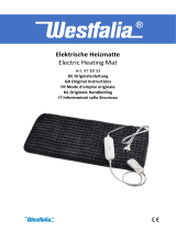 Westfalia 978933 Electric Heating Mat Handleiding