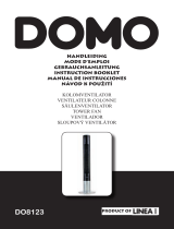 Domo DO8123 Table Fan Handleiding