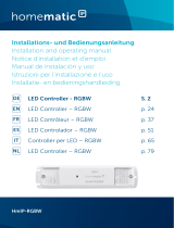 HomeMatic IP 157662 LED Controller Handleiding
