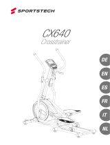 SPORTSTECH CX640 Crosstrainer Handleiding