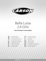 Carson 500108055 Bella Luisa 2.4G 100 Percent RTR Remote Control Motorboat Handleiding