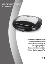 Emerio ST-120889 Sandwich Toaster Handleiding