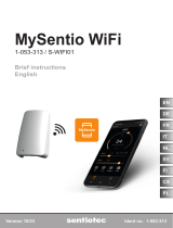 Sentiotec MySentio Wifi Brief instruction Handleiding