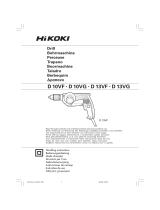 Hikoki D13VF Handleiding