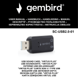 Gembird SC-USB2.0-01 de handleiding