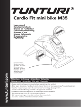 Tunturi Cardio Fit Mini Bike M35 Handleiding