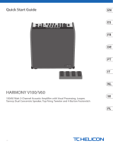 TC HELICON HARMONY V60 Snelstartgids
