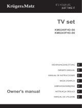 Kruger Matz FHD Smart TV de handleiding