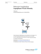 Endres+Hauser KA Liquiphant FTL62 Density Short Instruction